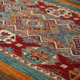 Handmade Afghan Kharjeen square rug - 308452
